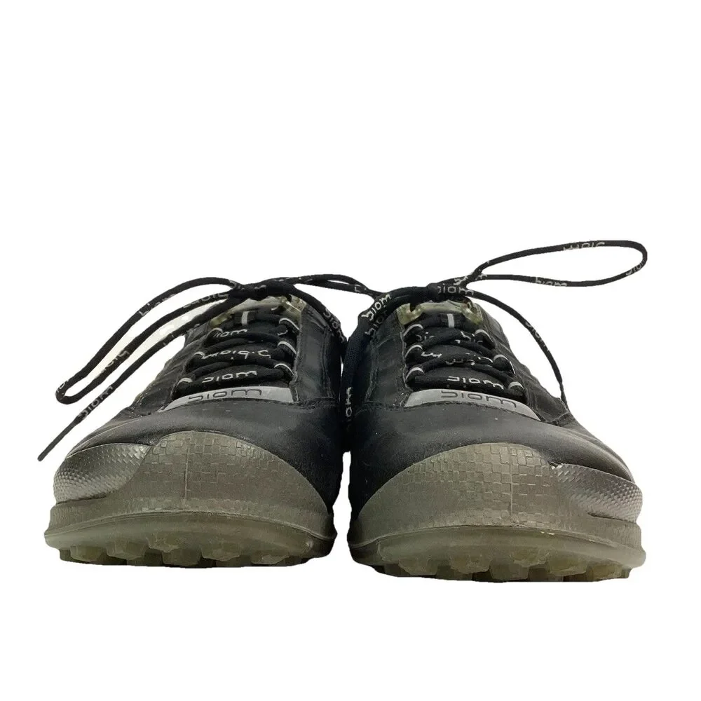 Ecco Biom Spikeless Golf Shoes - Men's Sz 5 - Black Yak Leather - E-DTS